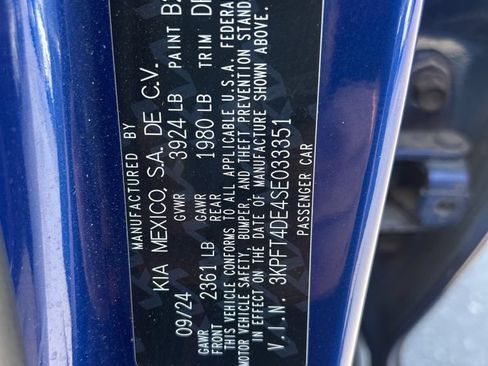 Used 2025 Kia K4 FWD image 3