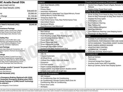 Used 2021 GMC Acadia Denali w/ Denali Ultimate Package