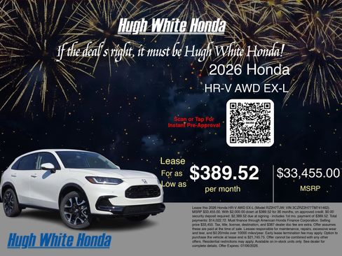 New 2026 Honda HR-V EX-L image 3