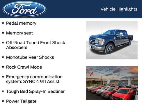 Certified 2022 Ford F150 Lariat w/ Max Trailer Tow Package image 9