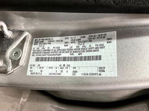 Used 2017 Ford Escape S image 16