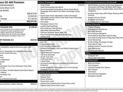 Used 2023 Lexus GX 460 Premium w/ Premium Package image 30