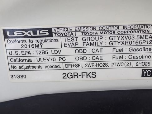 Used 2016 Lexus GS 350 F Sport w/ F Sport Package RWD image 25