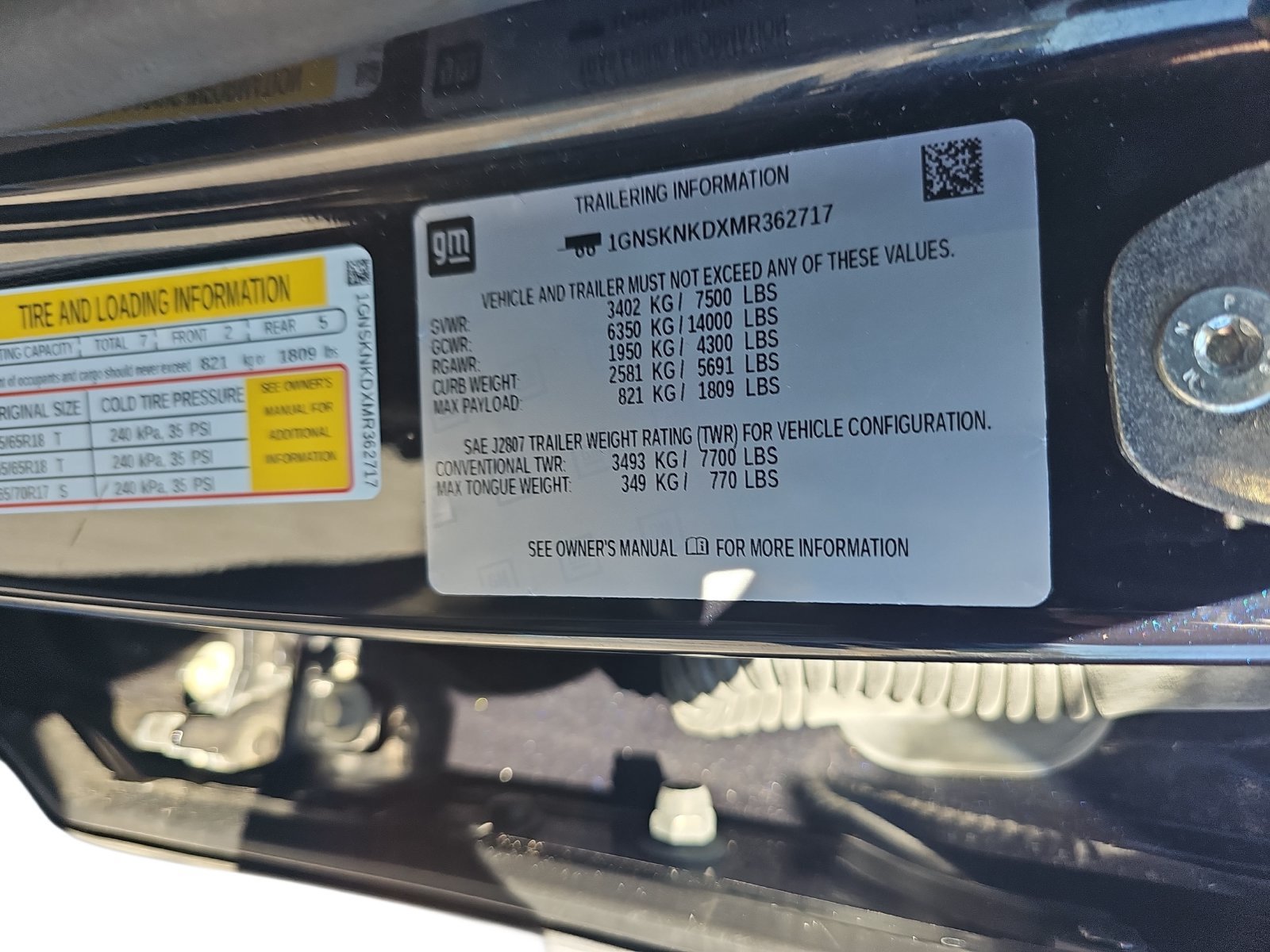 Used 2021 Chevrolet Tahoe LT AWD/4WD image 32