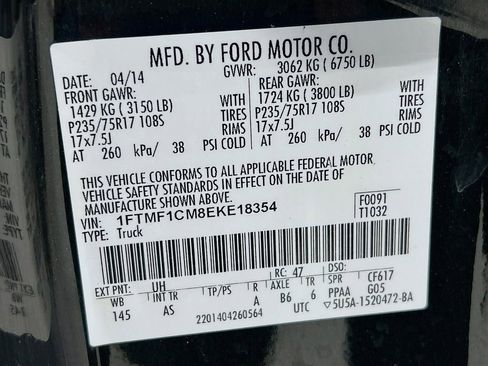 Used 2014 Ford F150 XL w/ Trailer Tow Package image 26