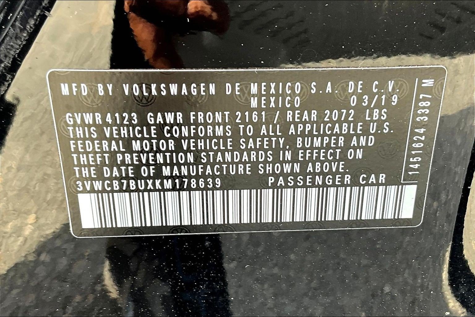 Used 2019 Volkswagen Jetta S w/ Driver Assistance Package FWD image 14