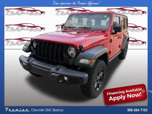 Used 2022 Jeep Wrangler Unlimited Sport AWD/4WD image 1