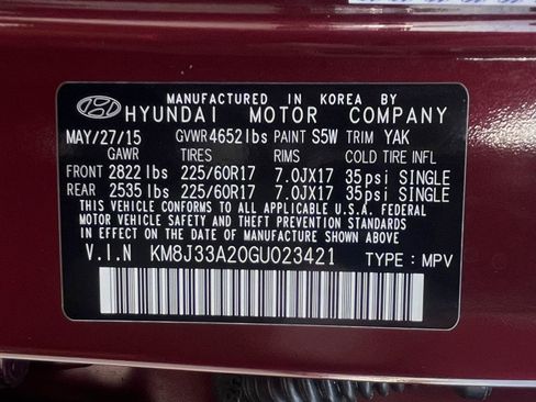 Used 2016 Hyundai Tucson Eco FWD image 35