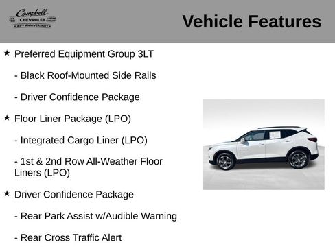 Used 2023 Chevrolet Blazer LT w/ LPO, Floor Liner Package FWD image 10