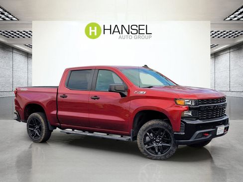 Used 2021 Chevrolet Silverado 1500 Custom Trail Boss w/ LPO, Dark Essentials Package image 1