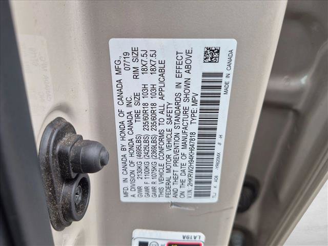 Used 2019 Honda CR-V Touring image 15