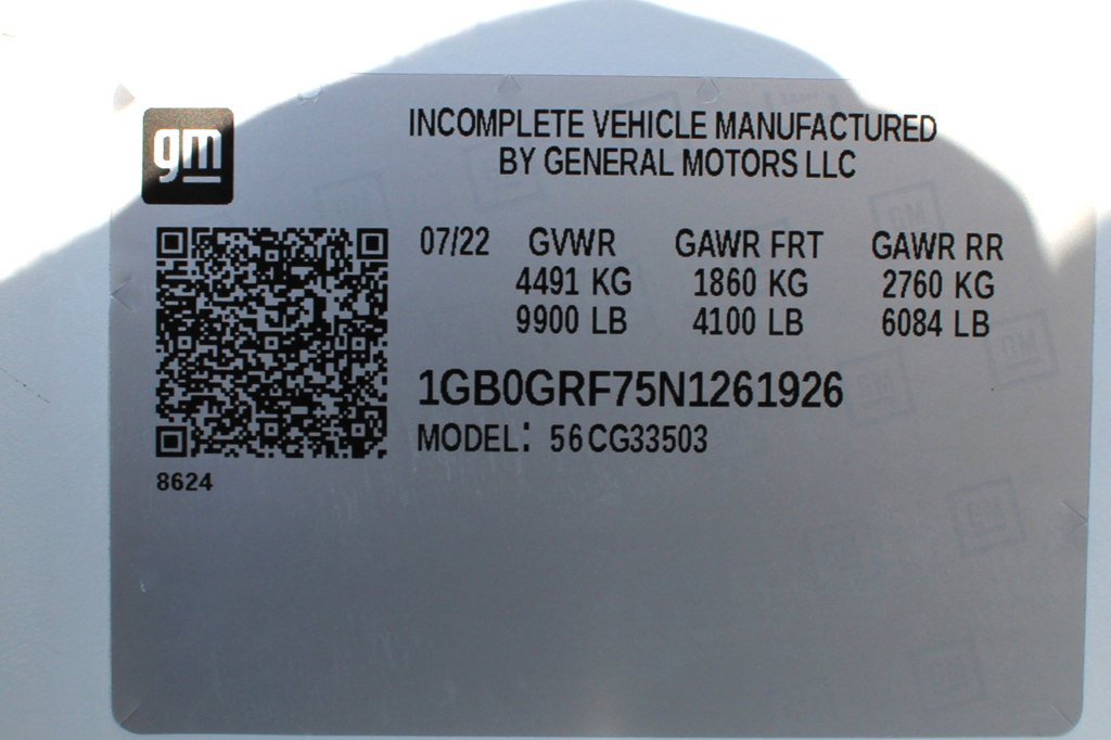 Used 2022 Chevrolet Express 3500 w/ Power Convenience Package RWD image 31