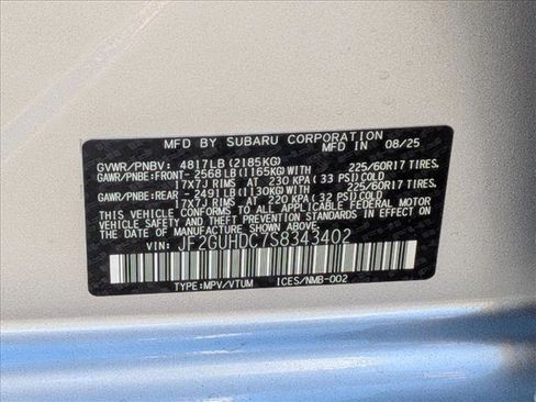 New 2025 Subaru Crosstrek 2.5i Premium image 17