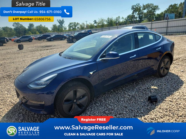 Used 2018 Tesla Model 3 AWD/4WD image 1
