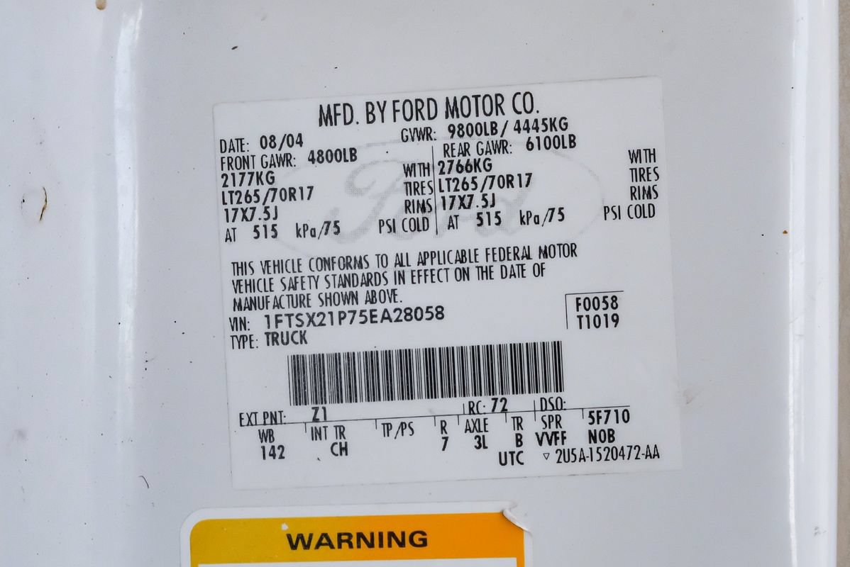 Used 2005 Ford F250 XL AWD/4WD image 61