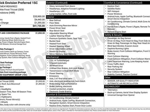 Used 2024 Buick Envision Preferred AWD/4WD image 15