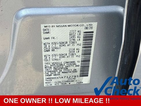 Used 2020 Nissan Frontier SV RWD image 23