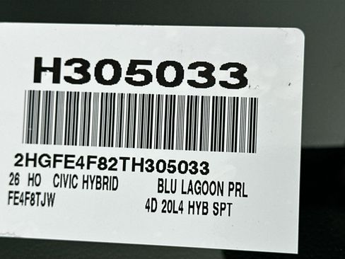Certified 2026 Honda Civic Sport image 25