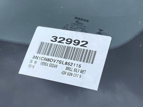 New 2025 Nissan Versa S w/ Trunk Package image 21