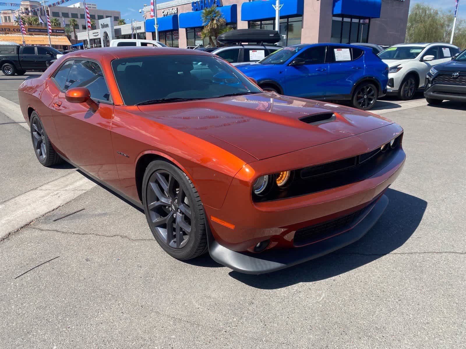 Used 2021 Dodge Challenger R/T w/ Blacktop Package RWD image 3