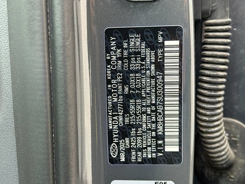 Certified 2025 Hyundai Kona SEL AWD/4WD image 34