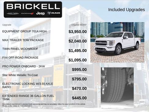 Used 2023 Ford F150 Platinum w/ Equipment Group 701A High AWD/4WD image 5