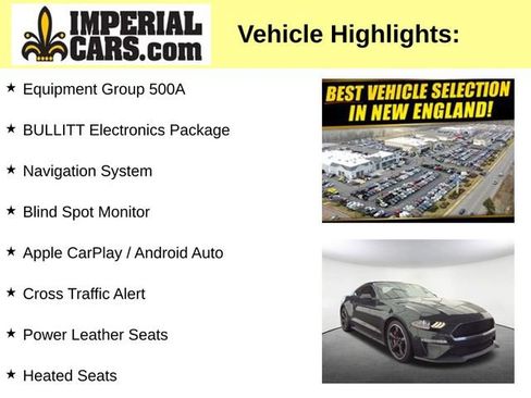 Used 2019 Ford Mustang Bullitt w/ Bullitt Electronics Package image 3