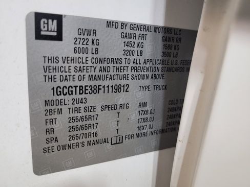 Used 2015 Chevrolet Colorado LT w/ LT Convenience Package AWD/4WD image 33