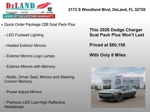 New 2026 Dodge Charger Scat Pack image 25