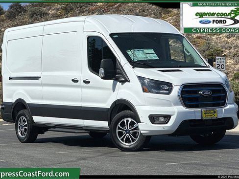 New 2023 Ford E-Transit Medium Roof w/ Interior Upgrade Package image 1