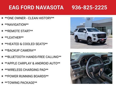Used 2023 GMC Yukon AT4 w/ Technology Package AWD/4WD image 4