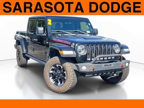 Used 2022 Jeep Gladiator Rubicon w/ LED Lighting Group AWD/4WD image 1