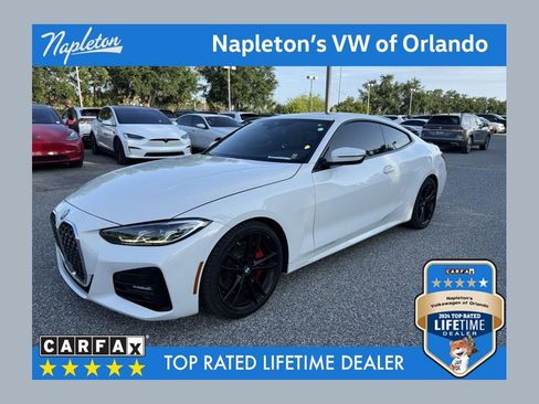 Used 2021 BMW 430i Coupe w/ M Sport Package image 1