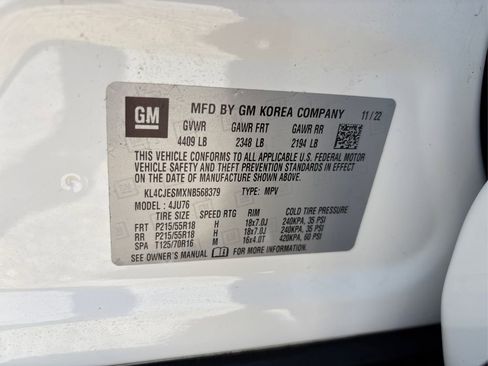 Used 2022 Buick Encore Preferred w/ Safety Package AWD/4WD image 16