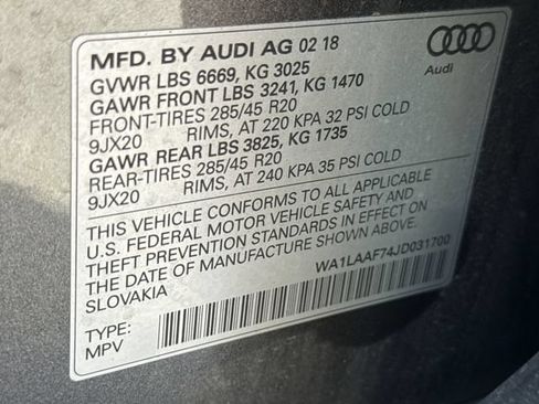 Used 2018 Audi Q7 3.0T Premium Plus w/ Premium Plus Package AWD/4WD image 19