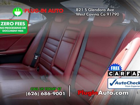 Used 2016 Lexus IS 200t w/ F Sport Package RWD image 11