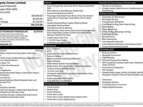 Used 2026 Toyota Crown Limited w/ Advanced Technology Package image 3