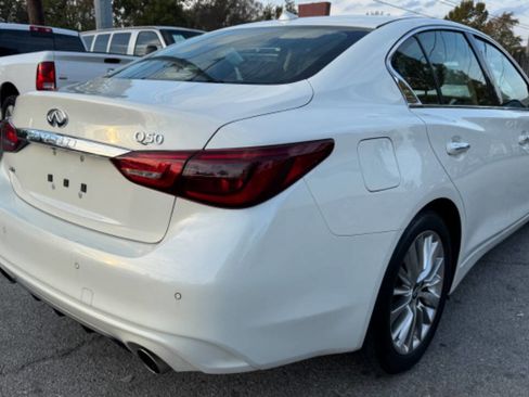 Used 2021 INFINITI Q50 Luxe w/ Cargo Package image 8