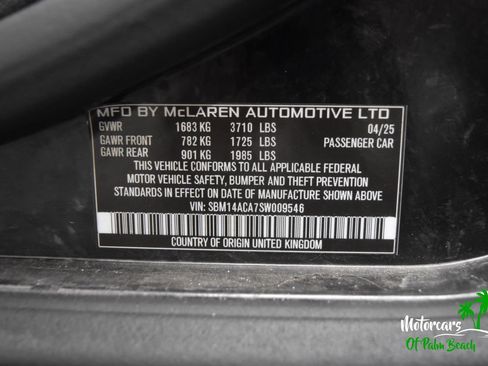 Used 2025 McLaren 750S image 49