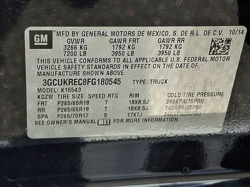 Used 2015 Chevrolet Silverado 1500 LT w/ All Star Edition AWD/4WD image 27