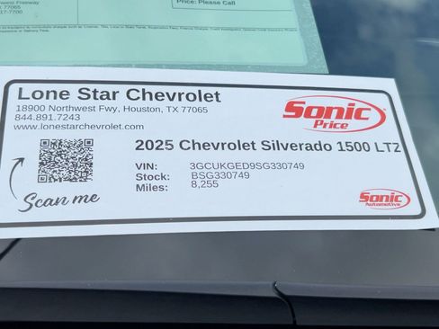 Certified 2025 Chevrolet Silverado 1500 LTZ w/ LTZ Premium Texas Edition image 32