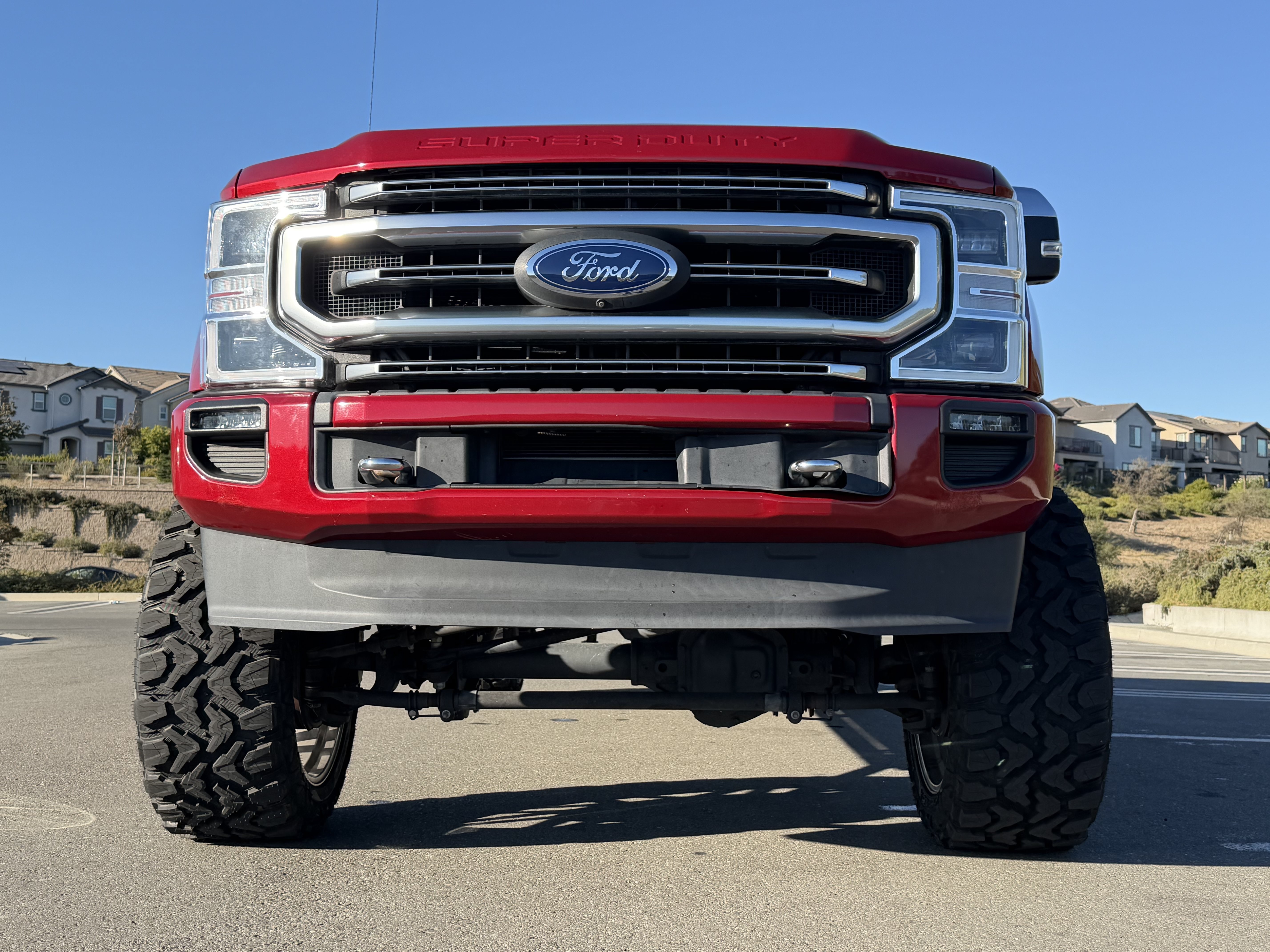 Used 2020 Ford F250 Platinum w/ FX4 Off-Road Package AWD/4WD image 6