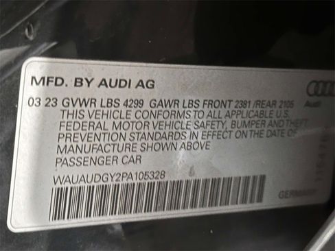 Used 2023 Audi A3 2.0T Premium w/ Black Optic Sport Package image 33