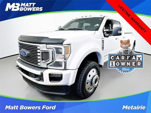 Used 2022 Ford F450 Platinum w/ FX4 Off-Road Package image 1