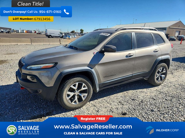 Used 2016 Jeep Cherokee Trailhawk w/ Leather Interior Group AWD/4WD image 1