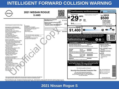 Used 2021 Nissan Rogue S image 10