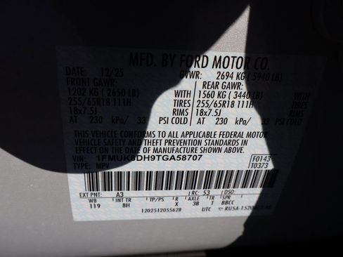 New 2026 Ford Explorer Active image 41