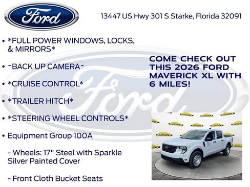 New 2026 Ford Maverick XL FWD image 10