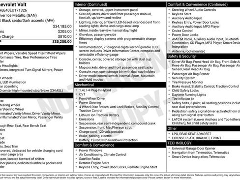 Used 2014 Chevrolet Volt image 45