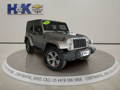 Used 2016 Jeep Wrangler Sahara w/ Dual Top Group